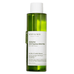 Mary & May Vegan Cica Tea Tree AHA PHA Toner